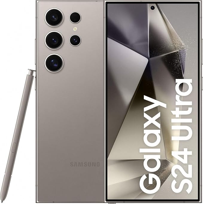 Samsung Galaxy S24 Ultra 12 GB RAM, 512 GB Hafıza, Titanyum Gri