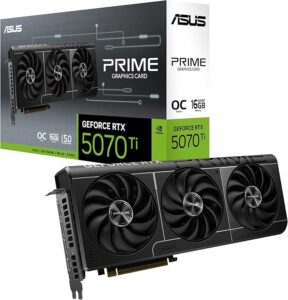 ASUS Prime GeForce RTX 5070 TI 16GB 256 Bit GDDR7