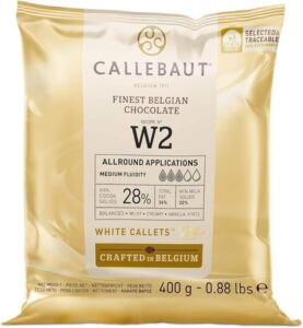 Callebaut W2 Beyaz Damla Çikolata 400 Gr