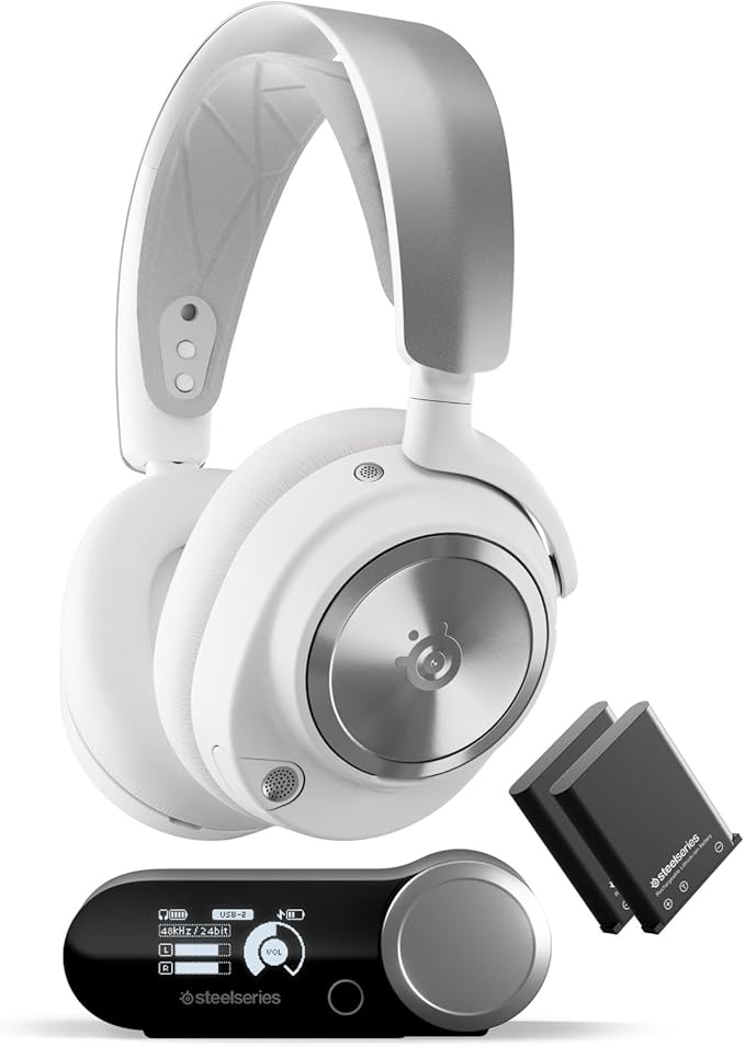 SteelSeries Arctis Nova Pro Wireless Gaming Kulaklık - Beyaz