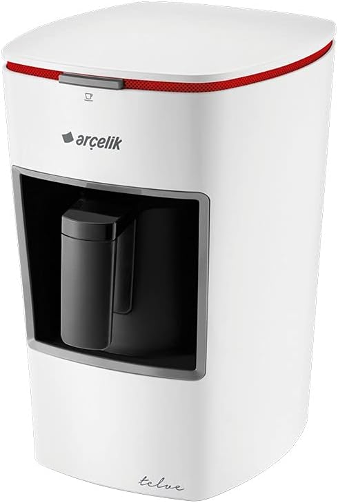 Arçelik K 3300 Mini Telve Türk Kahve Makinesi – Beyaz