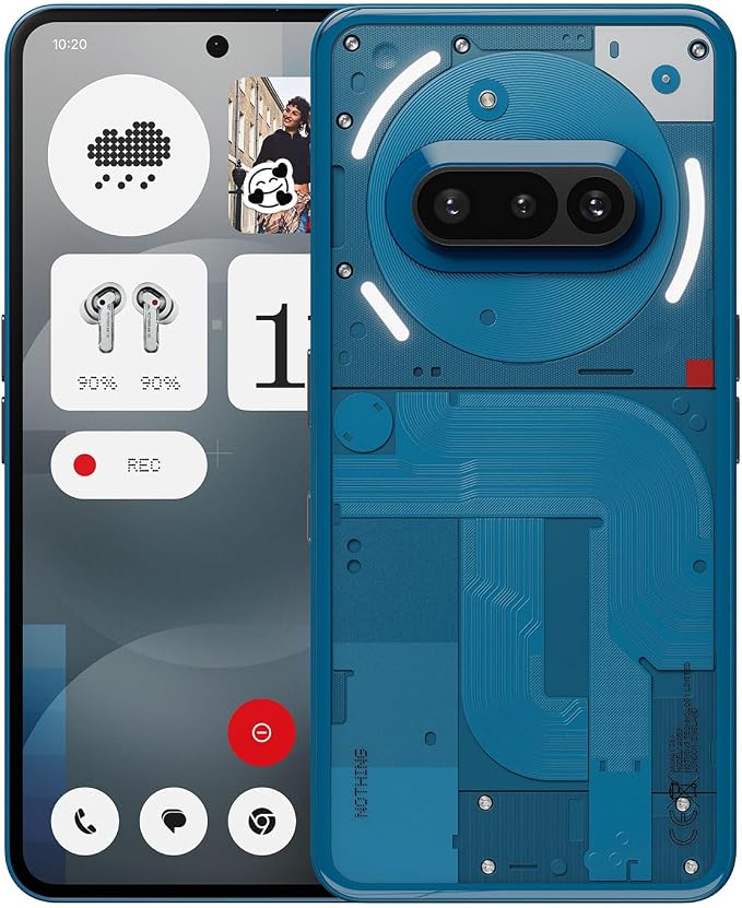 Nothing Phone 3a 256 GB 12 GB Mavi