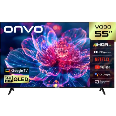 ONVO 55VQ90F3UA 55 inç 4K QLED TV