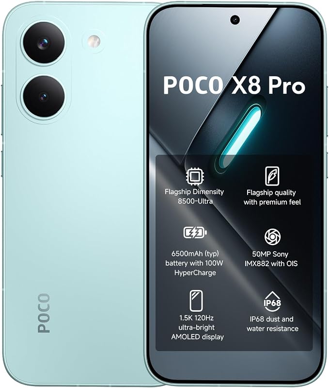 POCO X8 Pro 512 GB Yeşil