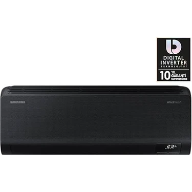 Samsung AR12CXFCABT 12000 BTU Klima Siyah