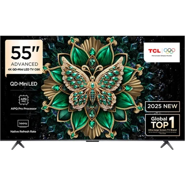TCL 55C6K 55 inç MiniLED TV
