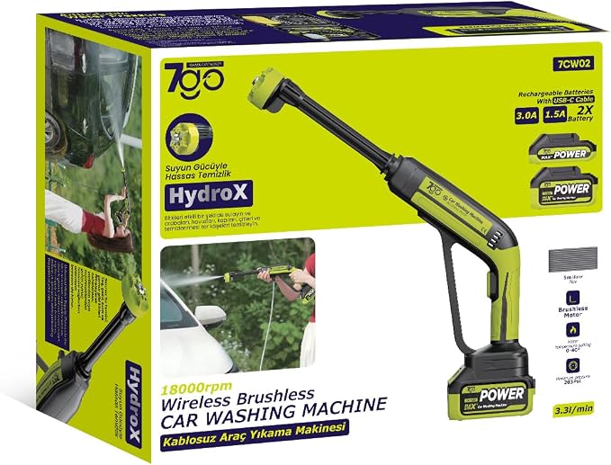 7GO 7CW02 Yüksek Basınçlı Yıkama Tabancası
