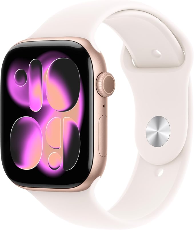 Apple Watch Series 11 GPS 42 mm Roze Altın Akıllı Saat