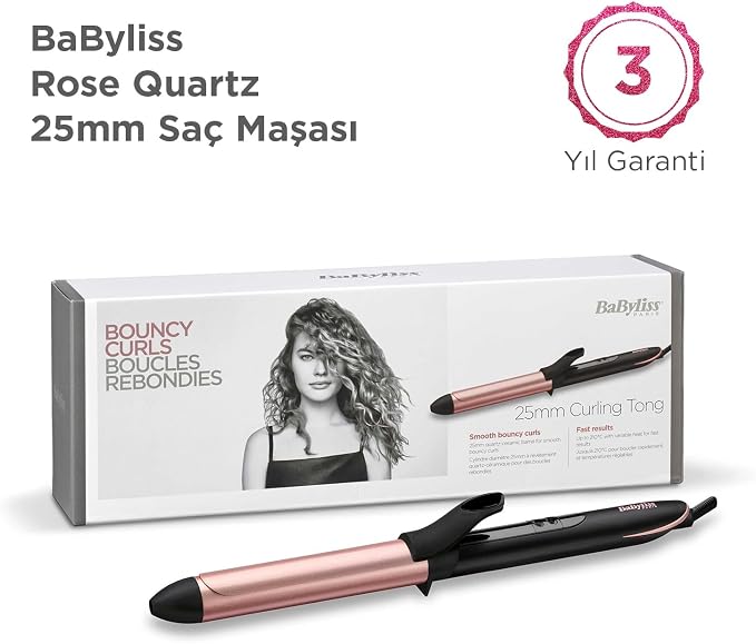 Babyliss C451E Rose Quartz Saç Maşası