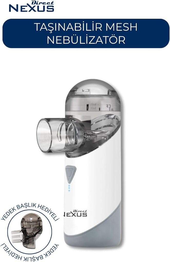 Direct Nexus Taşınabilir Mesh Nebulizatör