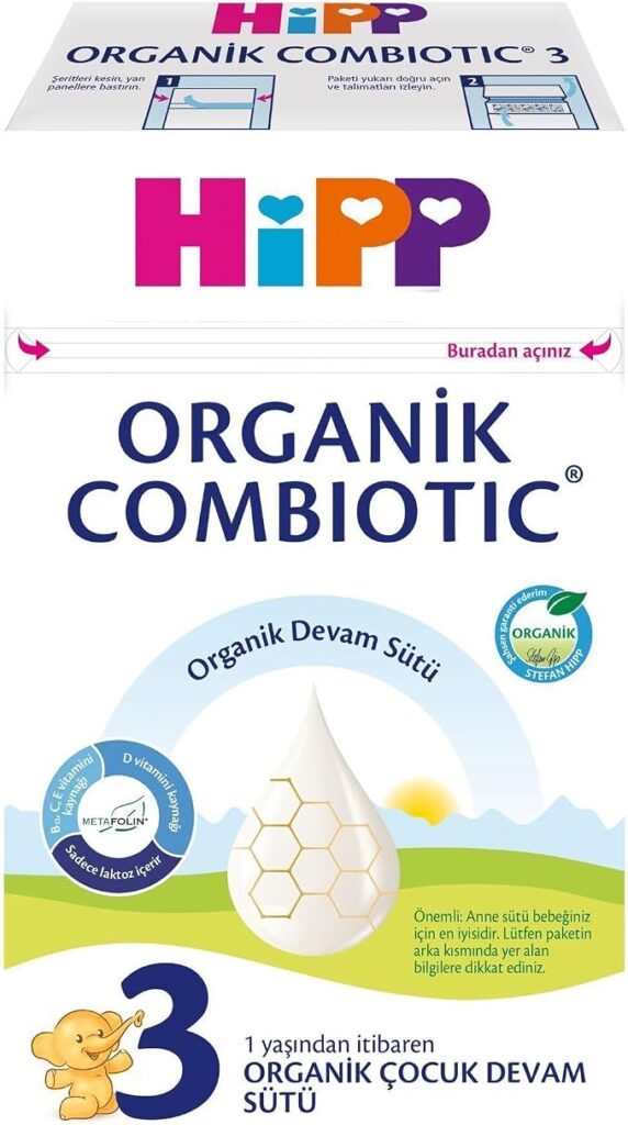 HiPP 3 Organik Combiotic 600 gr Devam Sütü
