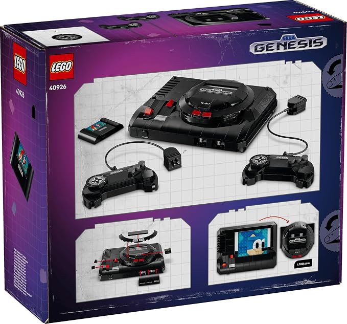 Lego 40926 Iconic SEGA Mega Drive Konsolu