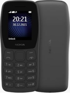 Nokia 105 Classic Tuşlu Telefon Siyah