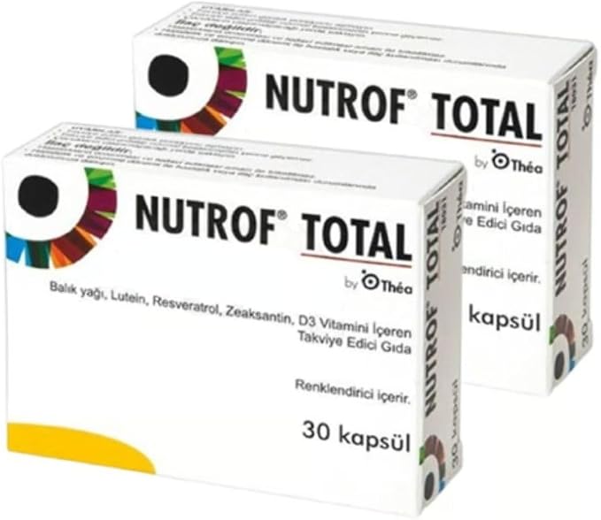 Nutrof Total 2x30 Kapsül Vitamin Takviyesi