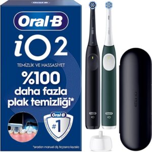 Oral-B iO2 2’li Şarjlı Diş Fırçası Seti