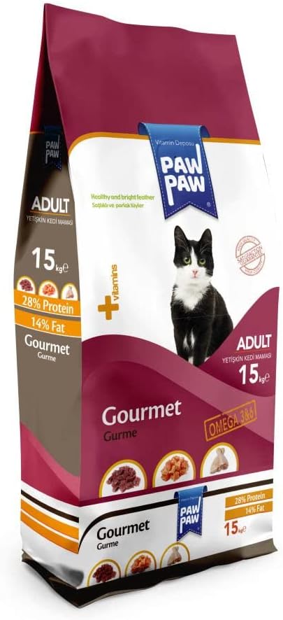 Pawpaw Gurme Kedi Maması 15 Kg