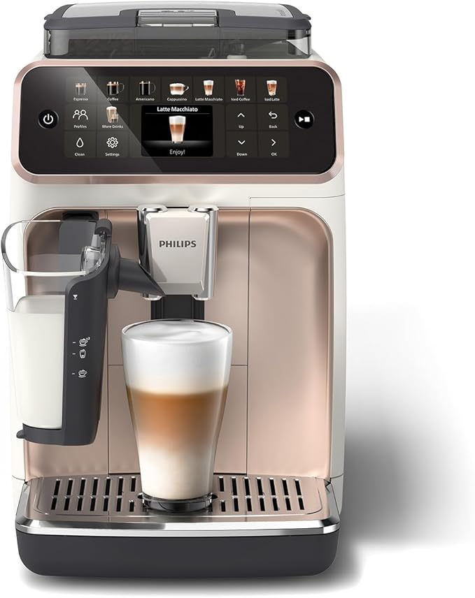Philips EP5543/80 Espresso Makinesi Beyaz Roze