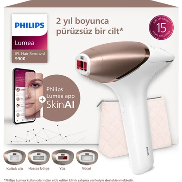 Philips Lumea BRI951/03 Epilasyon Aleti Pembe