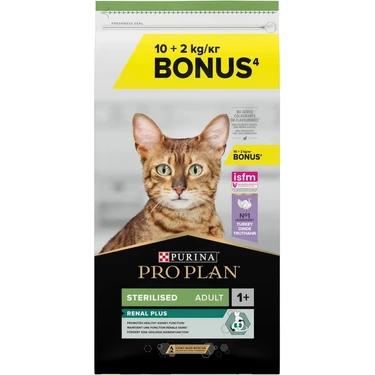 Pro Plan Sterilised Hindi 10+2 Kg Kedi Maması