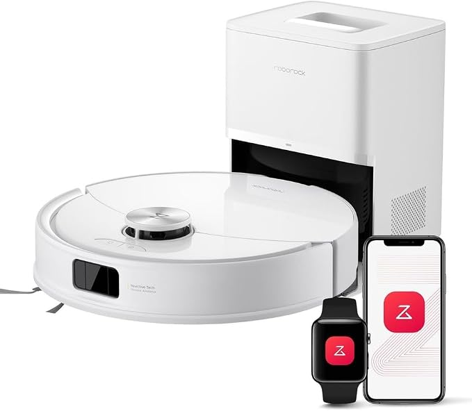 Roborock S8 Pro Plus Akıllı Robot Süpürge Beyaz