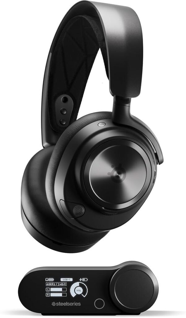SteelSeries Arctis Nova Pro Wireless Oyuncu Kulaklığı Siyah