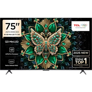 TCL 75C6K 75 inç MiniLED TV