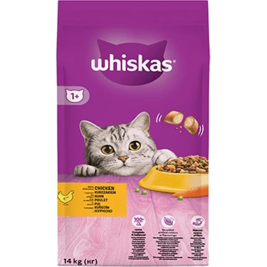 Whiskas Tavuklu ve Sebzeli 14 kg Kedi Maması