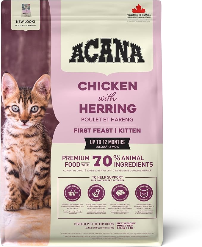 Acana First Feast Kitten 1.8 kg Yavru Kedi Maması