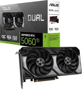 Asus Dual RTX 5060 Ti 16GB Ekran Kartı