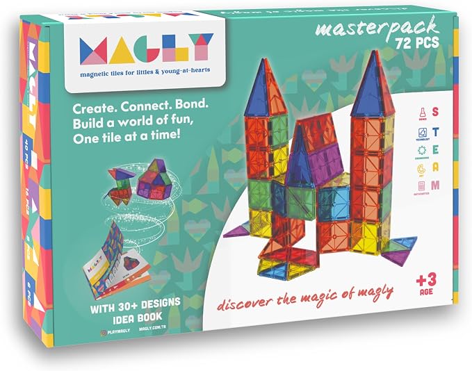 Magly 72 Parça Manyetik Yapı Blokları