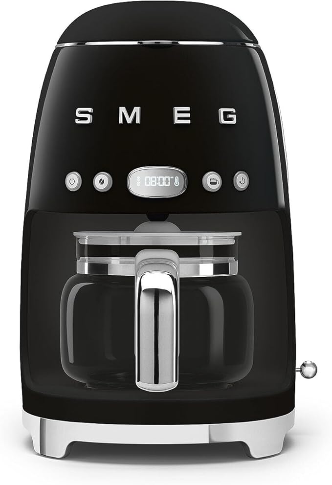 Smeg DCF02BLEU Filtre Kahve Makinesi Siyah